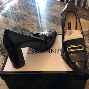 Brand New! Navy Blue Nine West shoes.